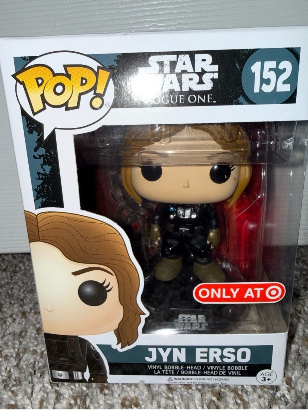 Funko POP! Star Wars Jyn Erso - Black & Olive Green